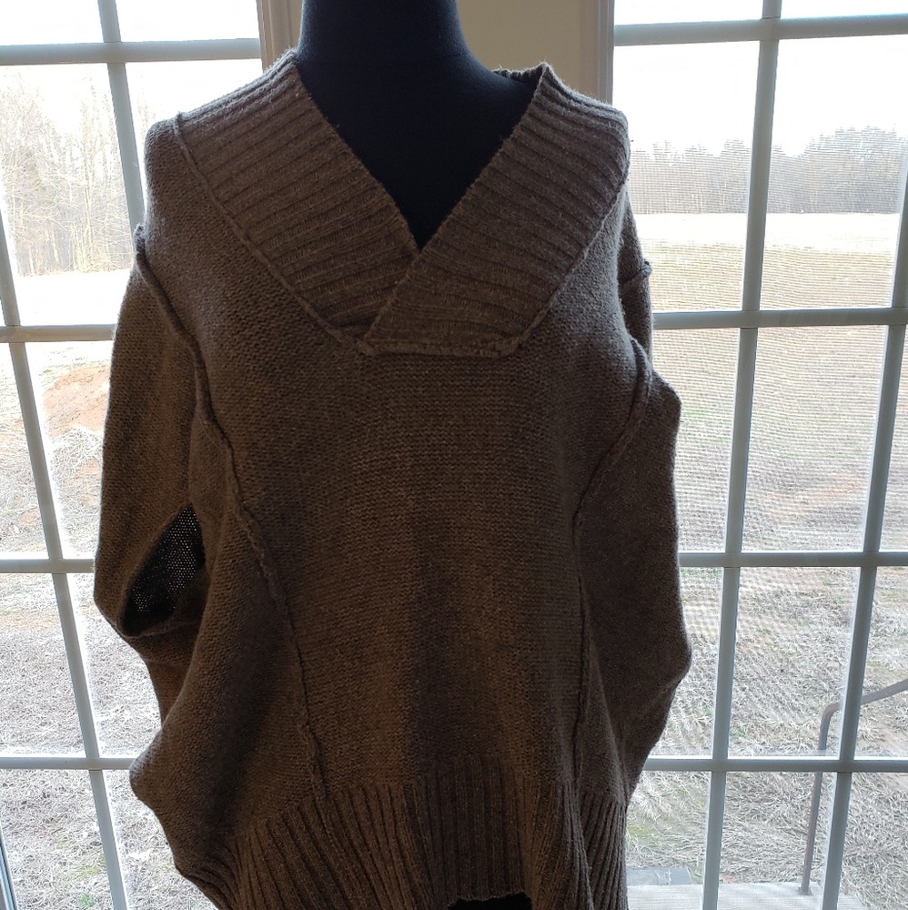 Oversize short sleeve sweater